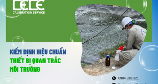 kiểm định hiệu chuẩn thiết bị quan trắc