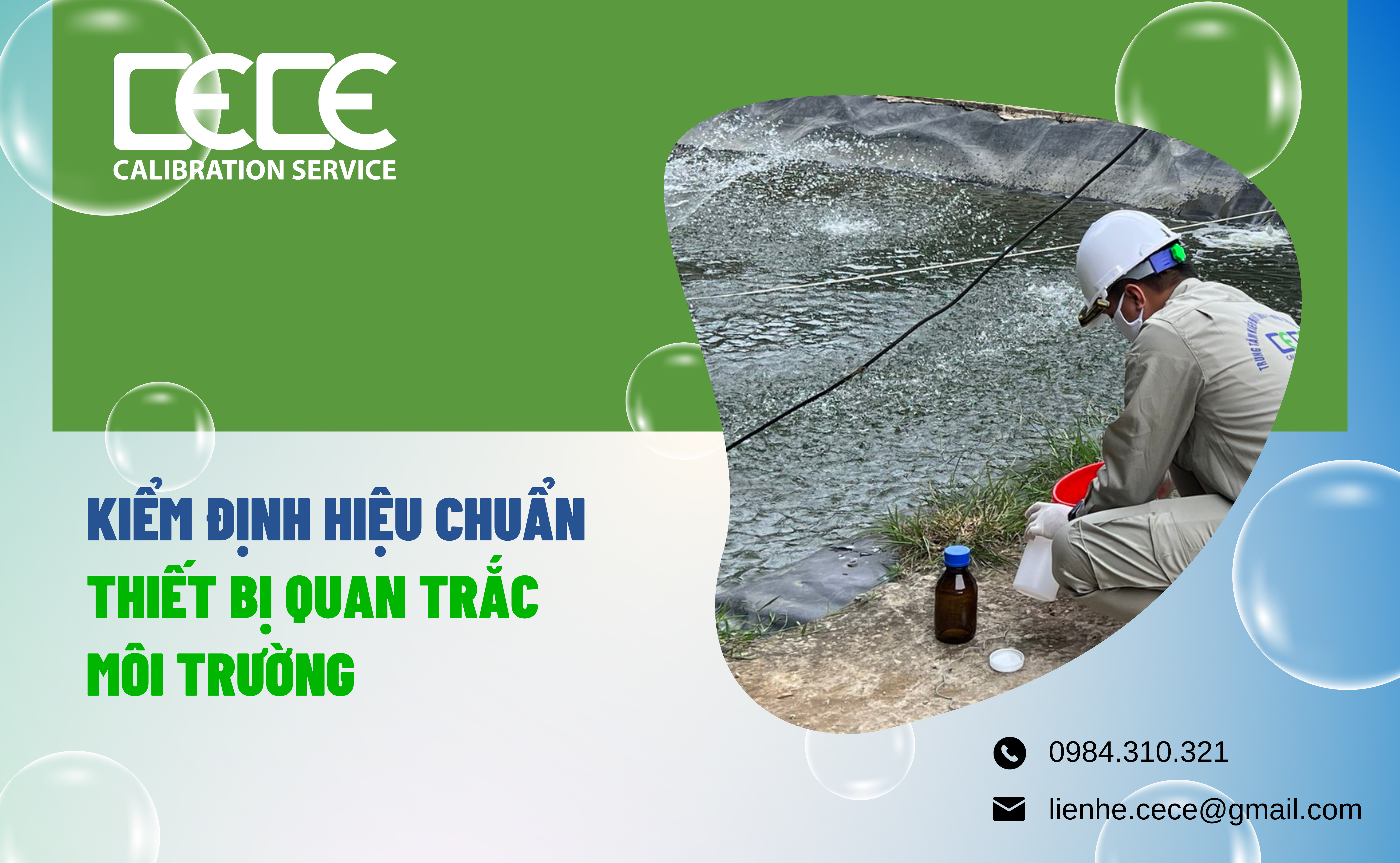 kiểm định hiệu chuẩn thiết bị quan trắc